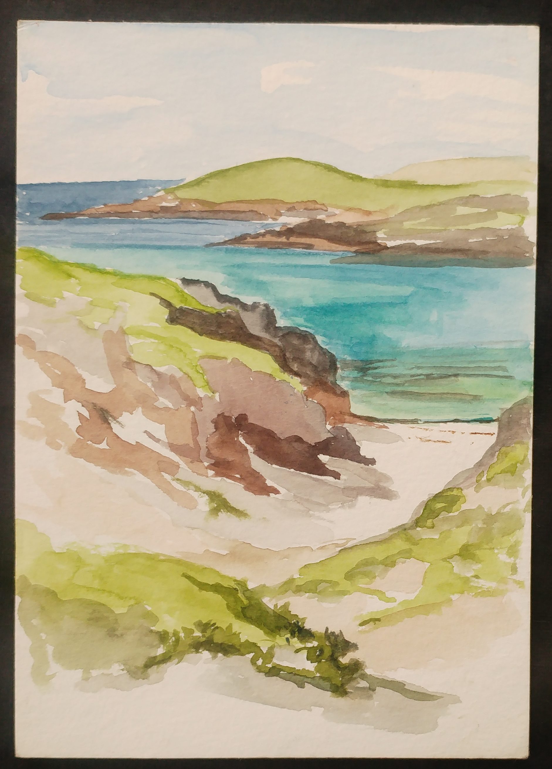 Beach and island