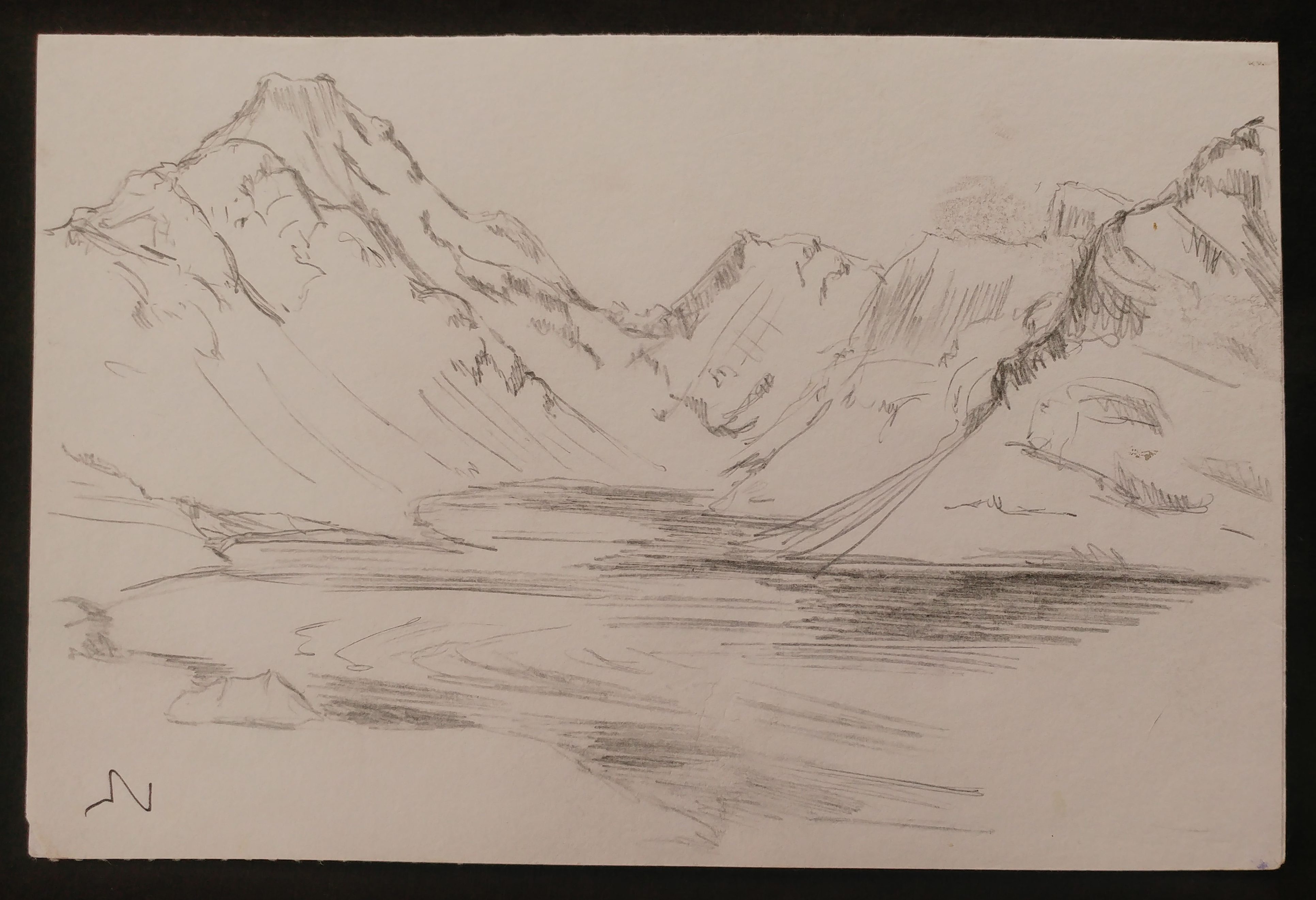 Mountains and loch