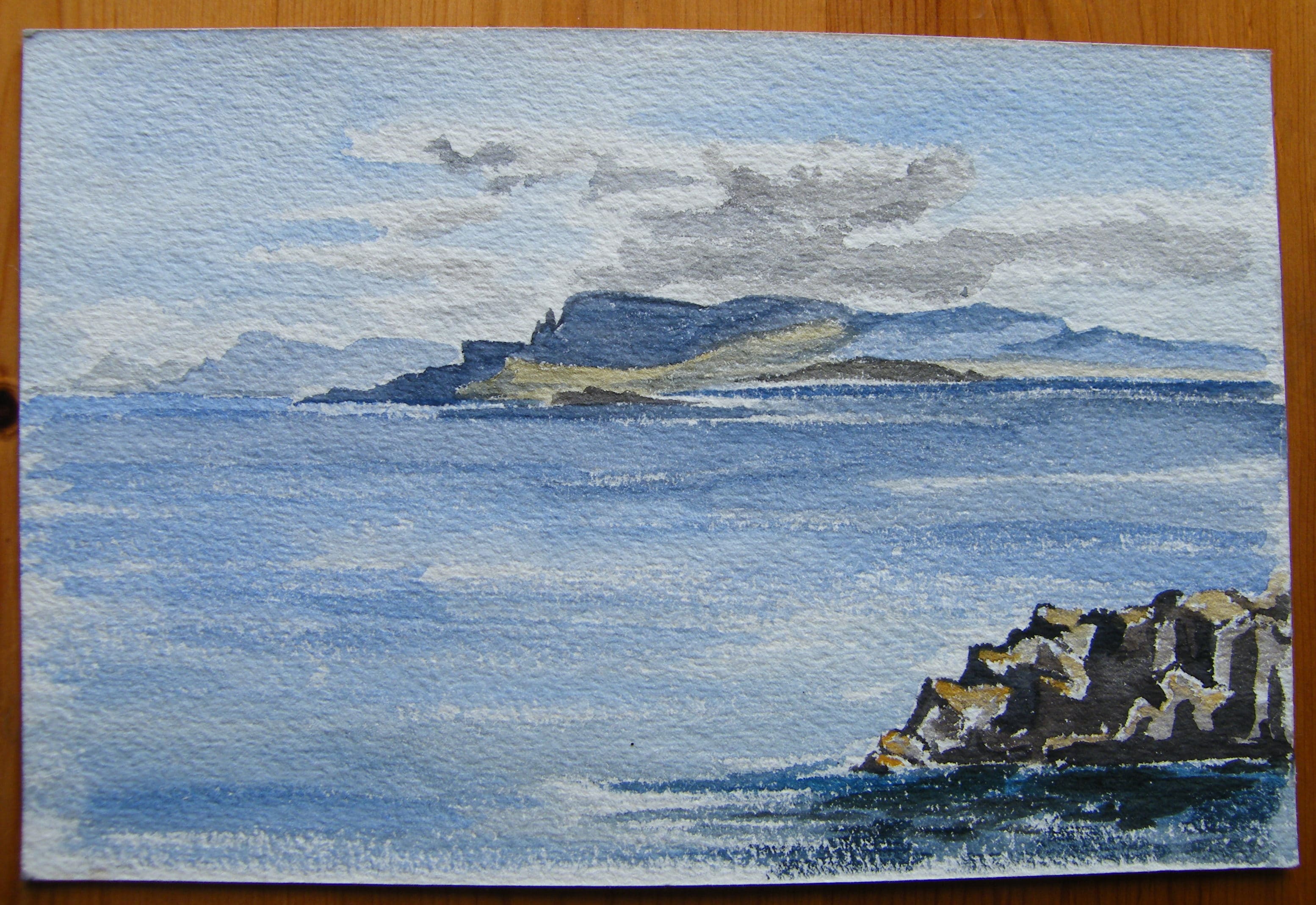 Sea and skyline