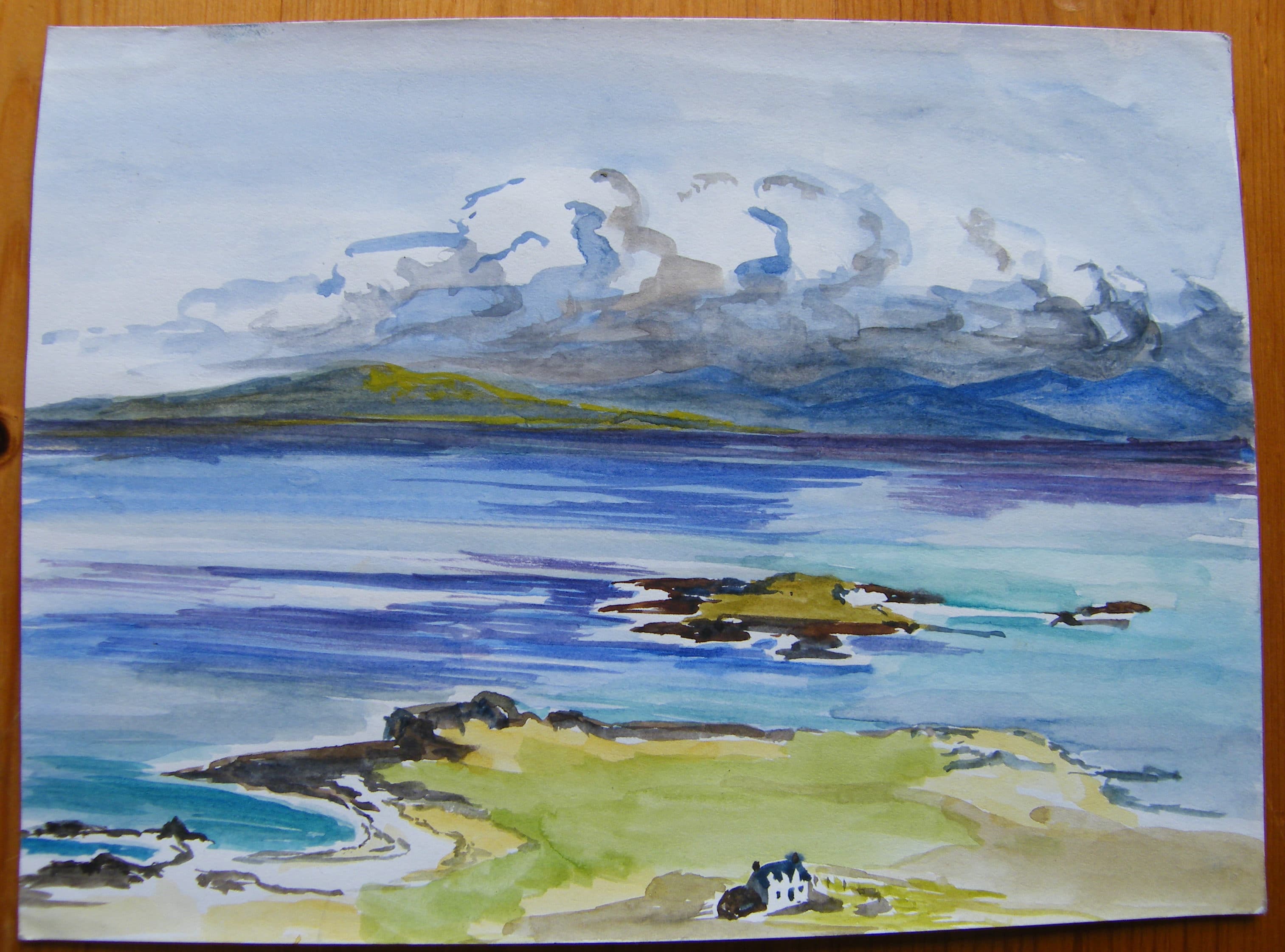 Iona, view from Dun I