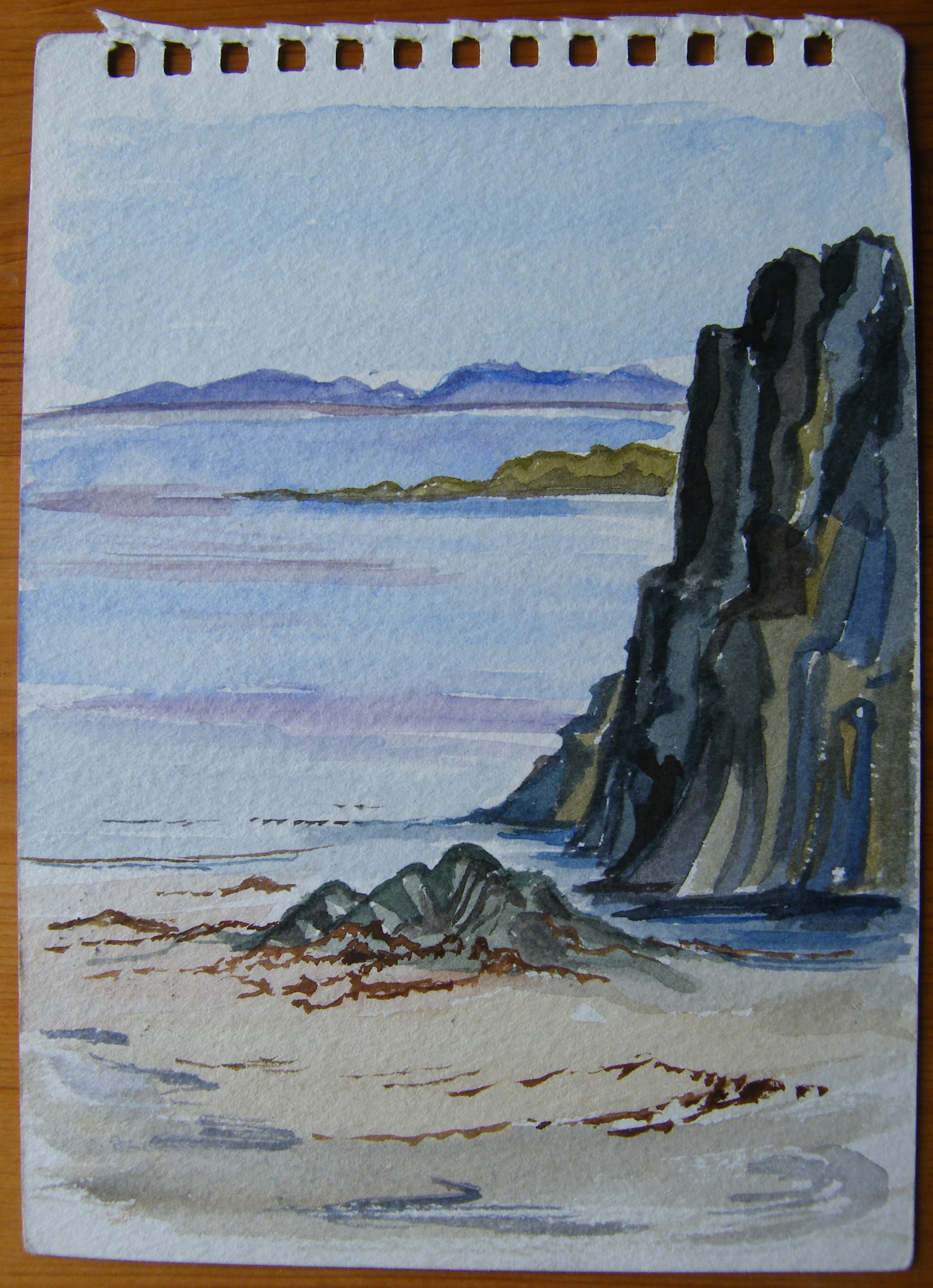 Beach and rocks