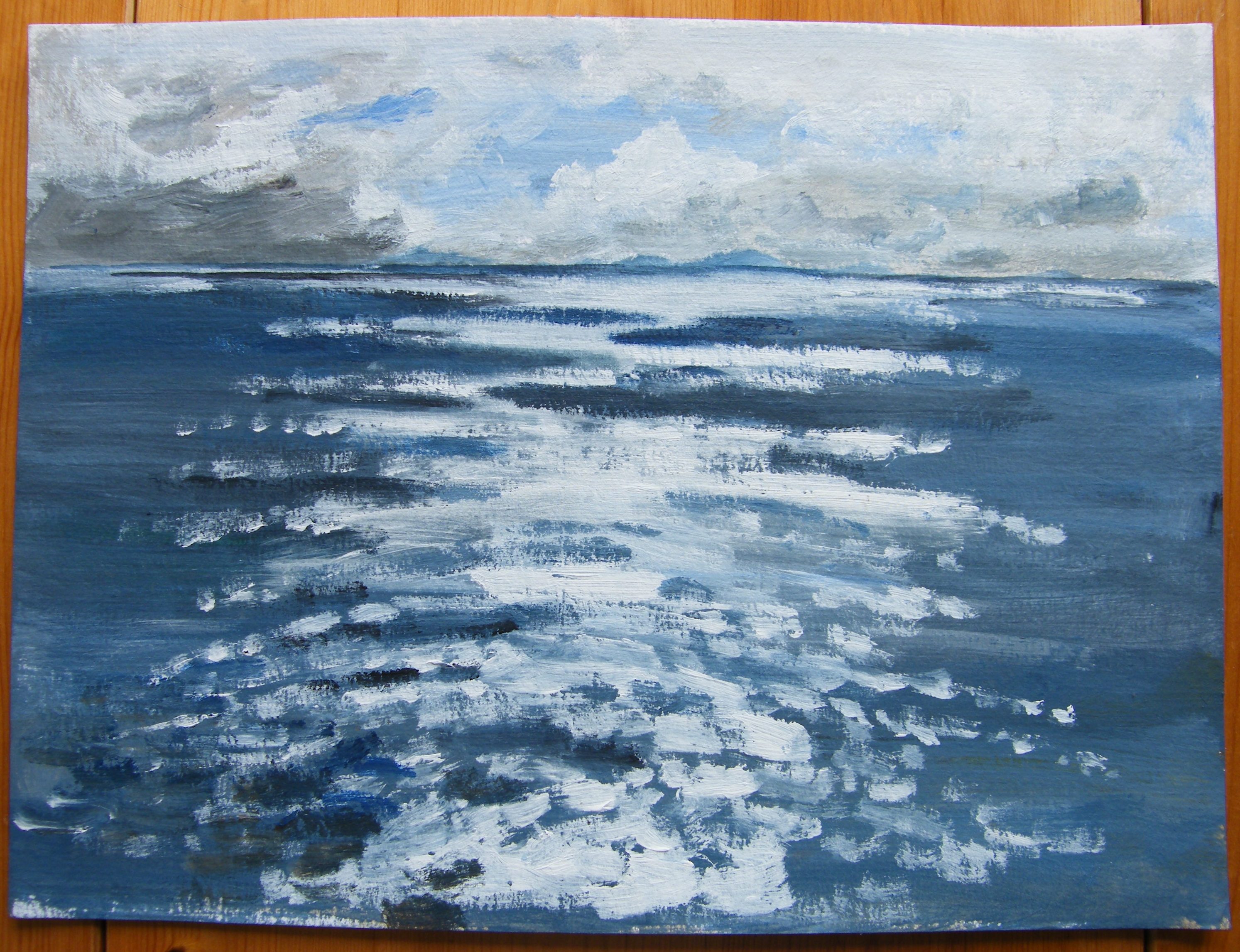 Light on the sea