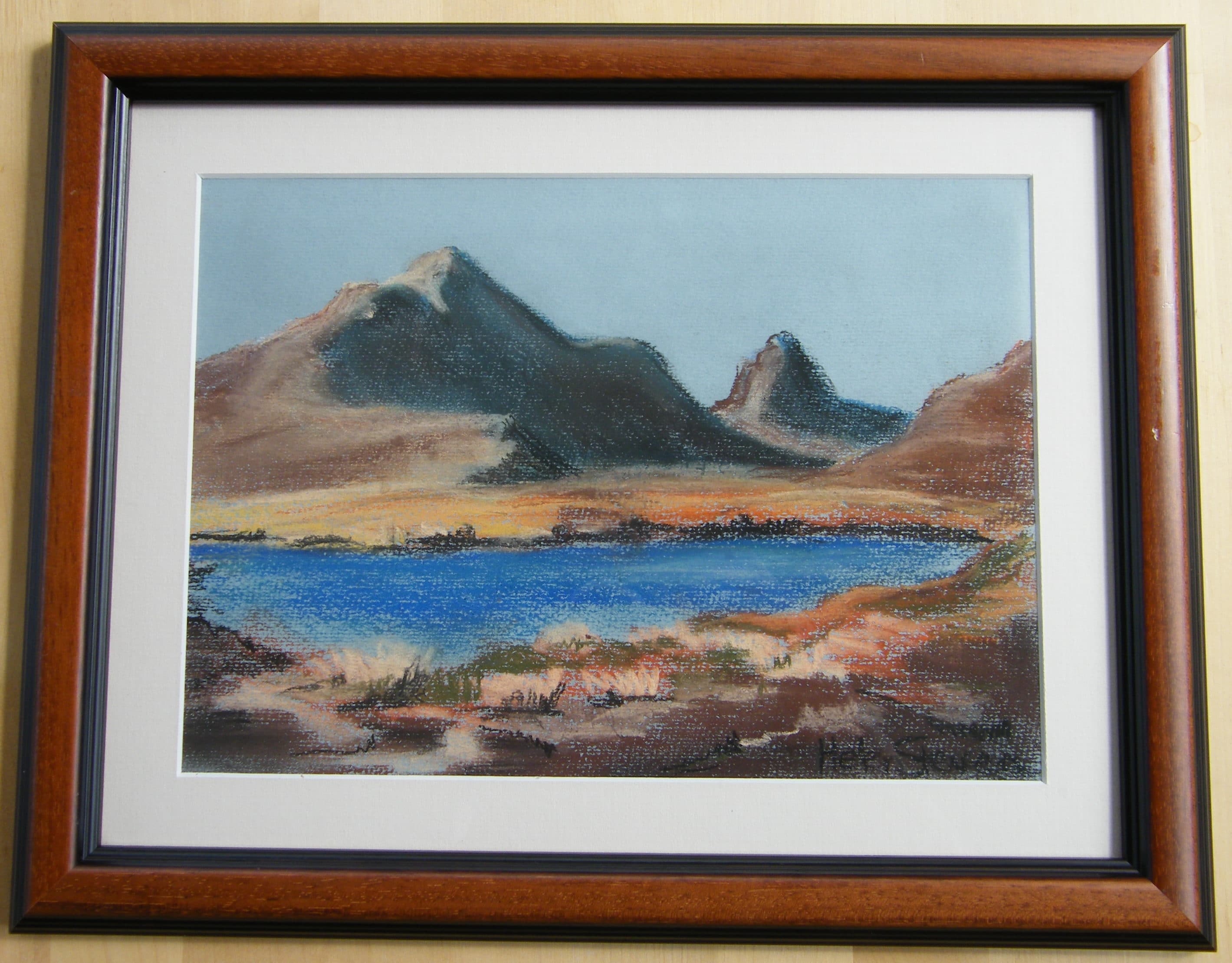 Loch and Mountains